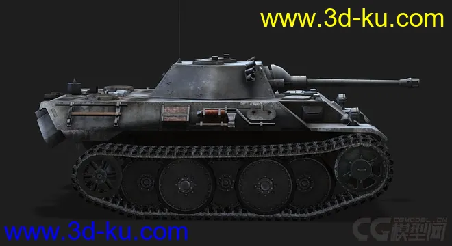 德国_VK1602 豹式坦克模型的图片2