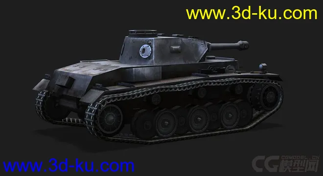 德国_VK3001H 中型坦克模型的图片3