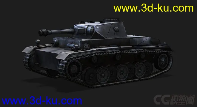 德国_VK3001H 中型坦克模型的图片5