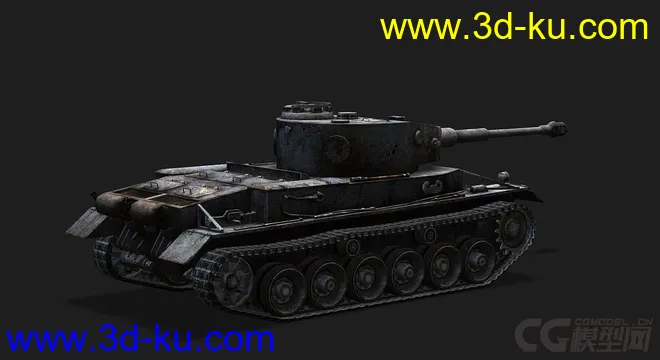 德国_VK3001P 中型坦克模型的图片3