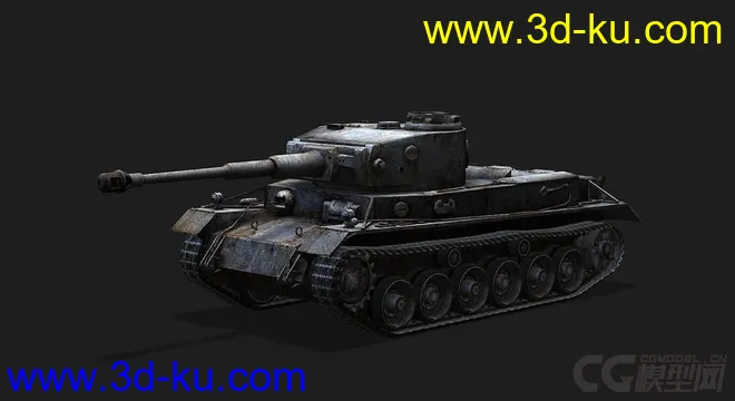 德国_VK3001P 中型坦克模型的图片4