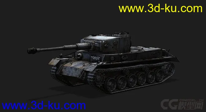 德国_VK3001P 中型坦克模型的图片5