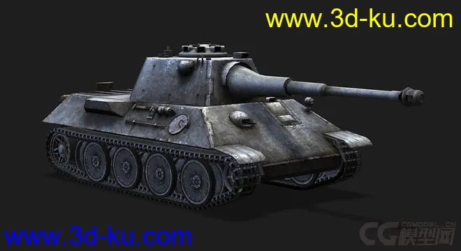 德国_VK3002DB汉斯版T-34 重型坦克模型的图片1