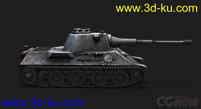 德国_VK3002DB汉斯版T-34 重型坦克模型的图片2