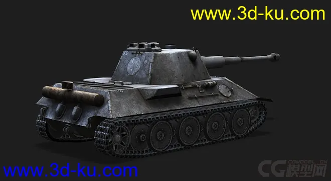 德国_VK3002DB汉斯版T-34 重型坦克模型的图片3