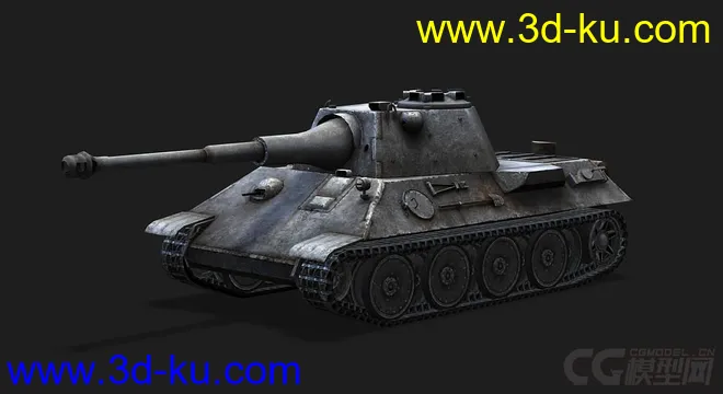 德国_VK3002DB汉斯版T-34 重型坦克模型的图片4