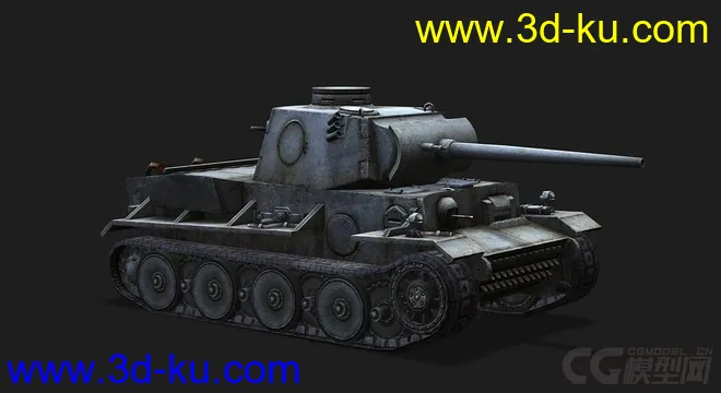 德国_VK3601H 中型坦克模型的图片1
