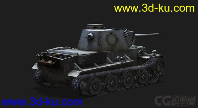 德国_VK3601H 中型坦克模型的图片3