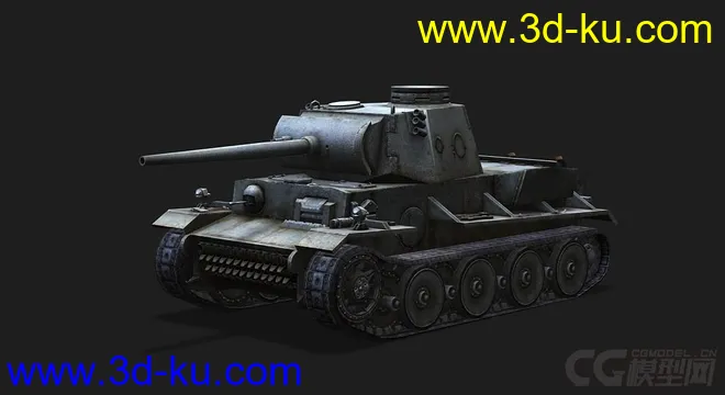 德国_VK3601H 中型坦克模型的图片4