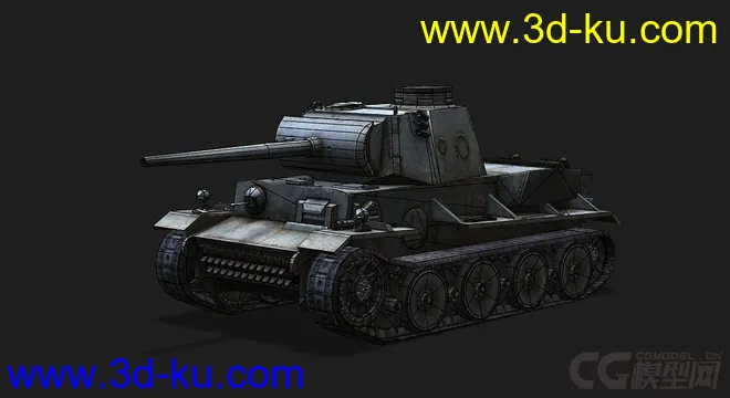 德国_VK3601H 中型坦克模型的图片5