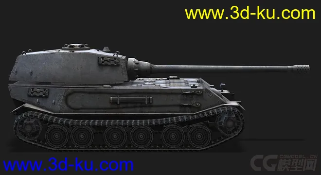 德国_VK4502P 重型坦克模型的图片2