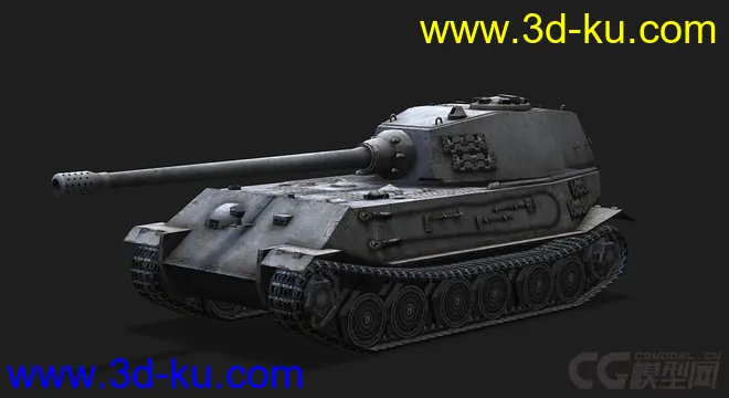 德国_VK4502P 重型坦克模型的图片4