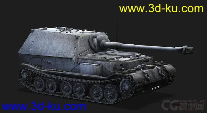 德国_Panzer VIII Maus 八号坦克鼠式模型的图片1