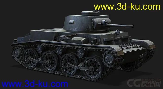 德国_斯柯达T-15型轻型坦克模型的图片1