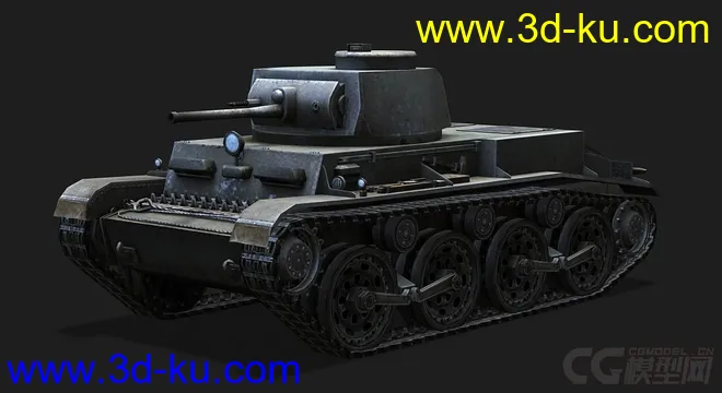 德国_斯柯达T-15型轻型坦克模型的图片4