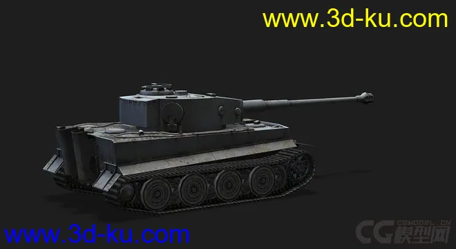 德国PzVI 虎式坦克模型的图片3