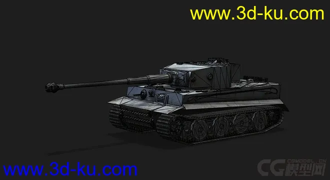 德国PzVI 虎式坦克模型的图片5