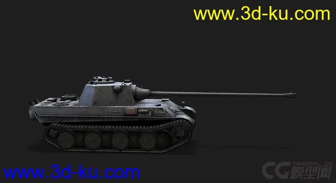 德国PzV 黑豹坦克模型的图片2