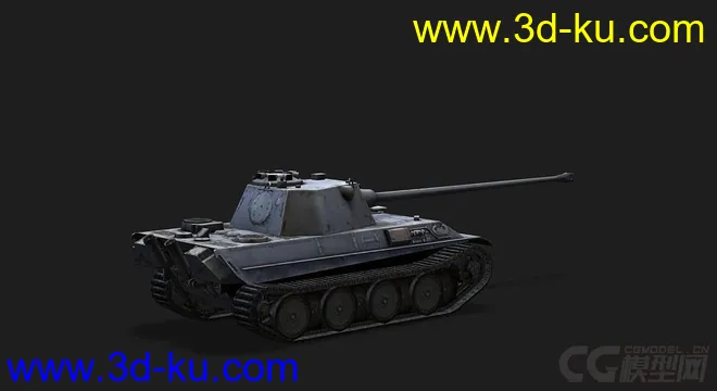 德国PzV 黑豹坦克模型的图片3