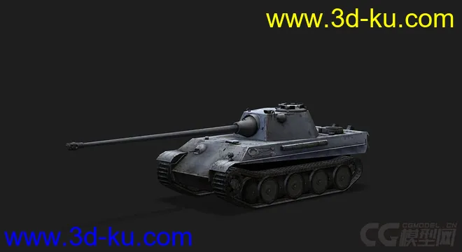 德国PzV 黑豹坦克模型的图片4