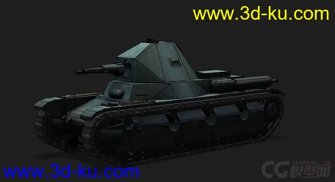 法国_AMX 38轻型坦克模型的图片5