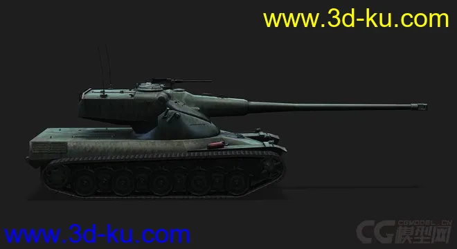 法国_AMX 50B 重型坦克模型的图片2