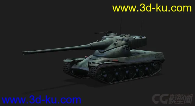 法国_AMX 50B 重型坦克模型的图片4