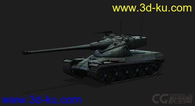 法国_AMX 50B 重型坦克模型的图片5