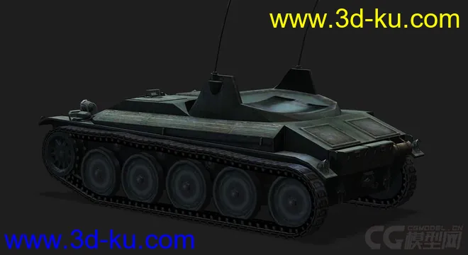 法国_AMX_12t 高速轻型坦克模型的图片1