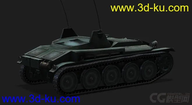 法国_AMX_12t 高速轻型坦克模型的图片4