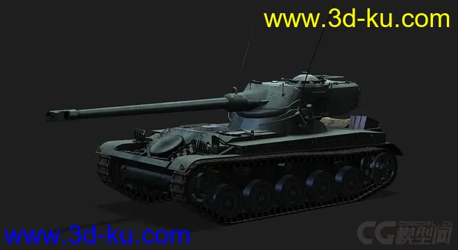 法国_AMX_13_75侦查坦克模型的图片4