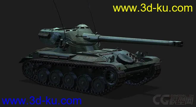 法国_AMX_13_90坦克模型的图片1