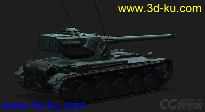 法国_AMX_13_90坦克模型的图片3