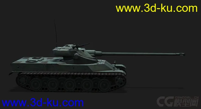 法国_AMX_50_100 重型坦克模型的图片2