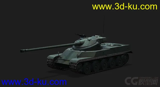 法国_AMX_50_100 重型坦克模型的图片4