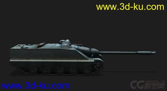 法国_AMX_50Fosh_155 重型坦克模型的图片2