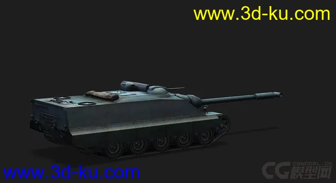 法国_AMX_50Fosh_155 重型坦克模型的图片3