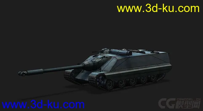 法国_AMX_50Fosh_155 重型坦克模型的图片5