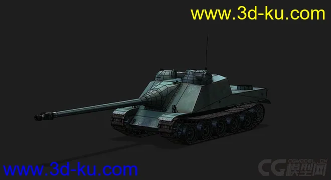 法国_AMX_AC_Mle1946坦克模型的图片5