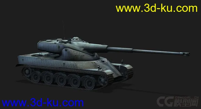 法国_AMX50 120重型坦克模型的图片1