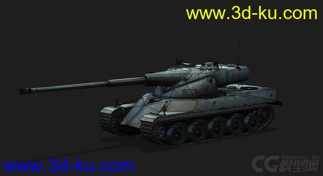 法国_AMX50 120重型坦克模型的图片5