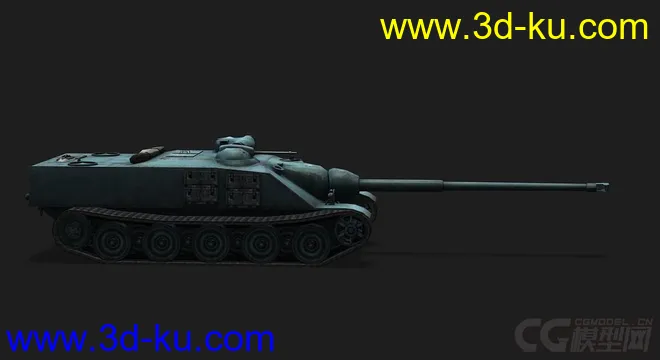 法国_AMX50_Foch福煦重型坦克模型的图片2