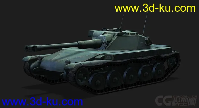 法国_AMX-ELC轻型坦克模型的图片4