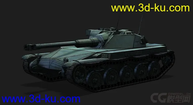 法国_AMX-ELC轻型坦克模型的图片5