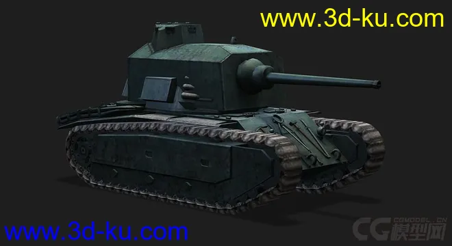 法国_ARL 44重型坦克模型的图片1