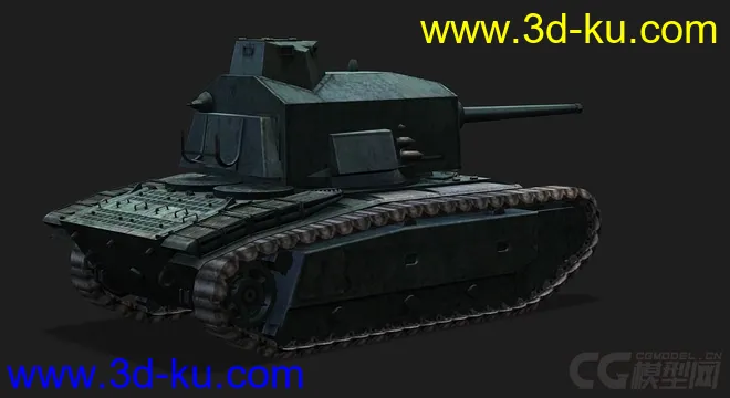 法国_ARL 44重型坦克模型的图片3