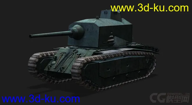 法国_ARL 44重型坦克模型的图片4
