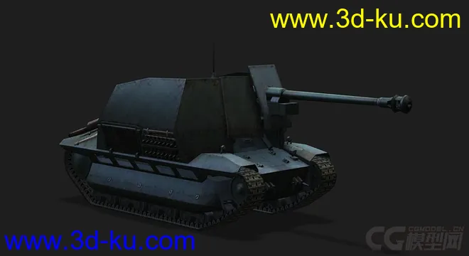 法国_FCM_36Pak40自行反坦克炮模型的图片1
