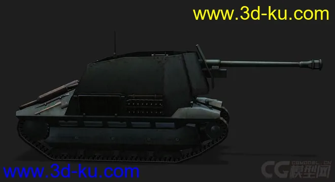 法国_FCM_36Pak40自行反坦克炮模型的图片2