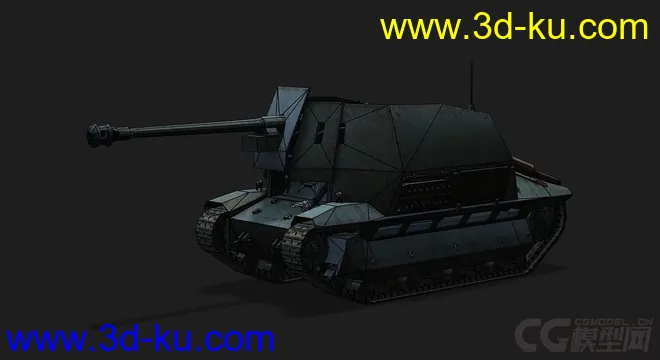 法国_FCM_36Pak40自行反坦克炮模型的图片5
